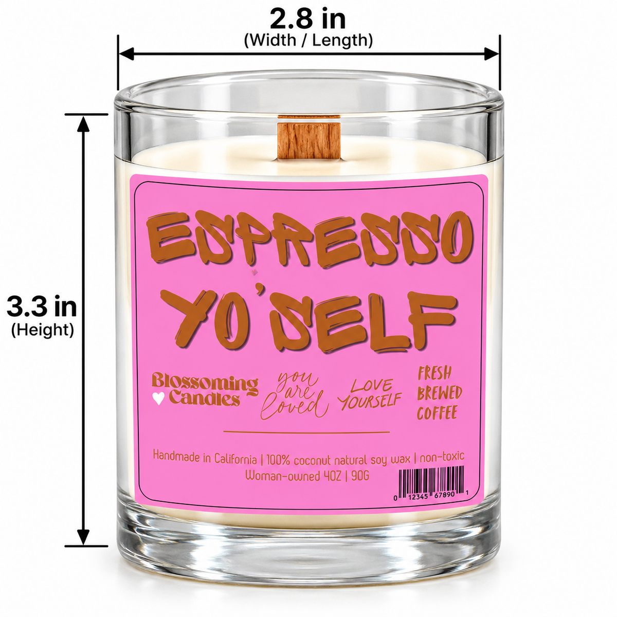 ESPRESSO YO'SELF 4OZ CANDLE