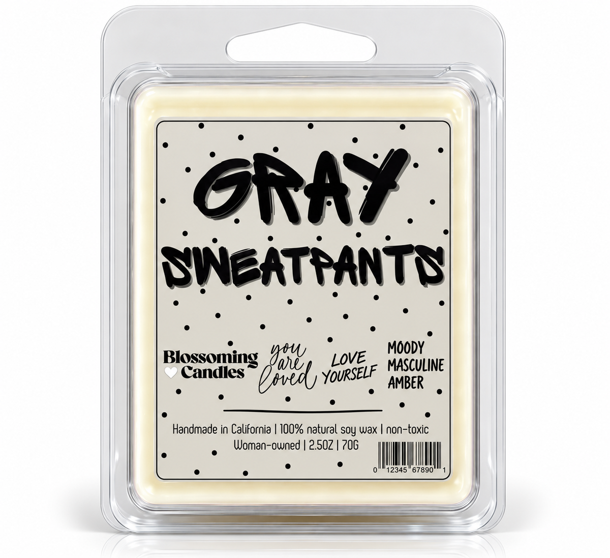 GRAY SWEATPANTS WAX MELTS