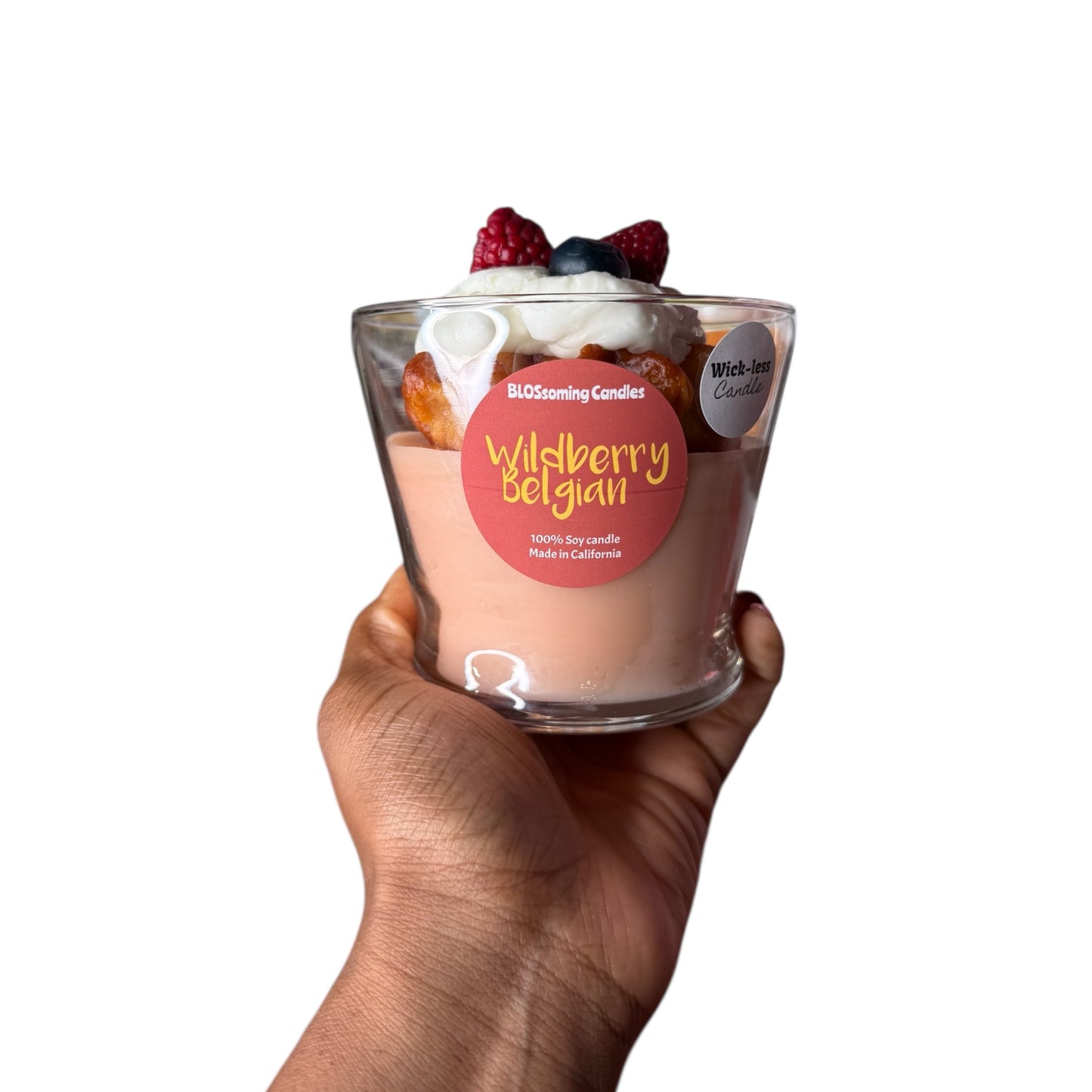 (WICKLESS) WILDBERRY BELGIAN CANDLE