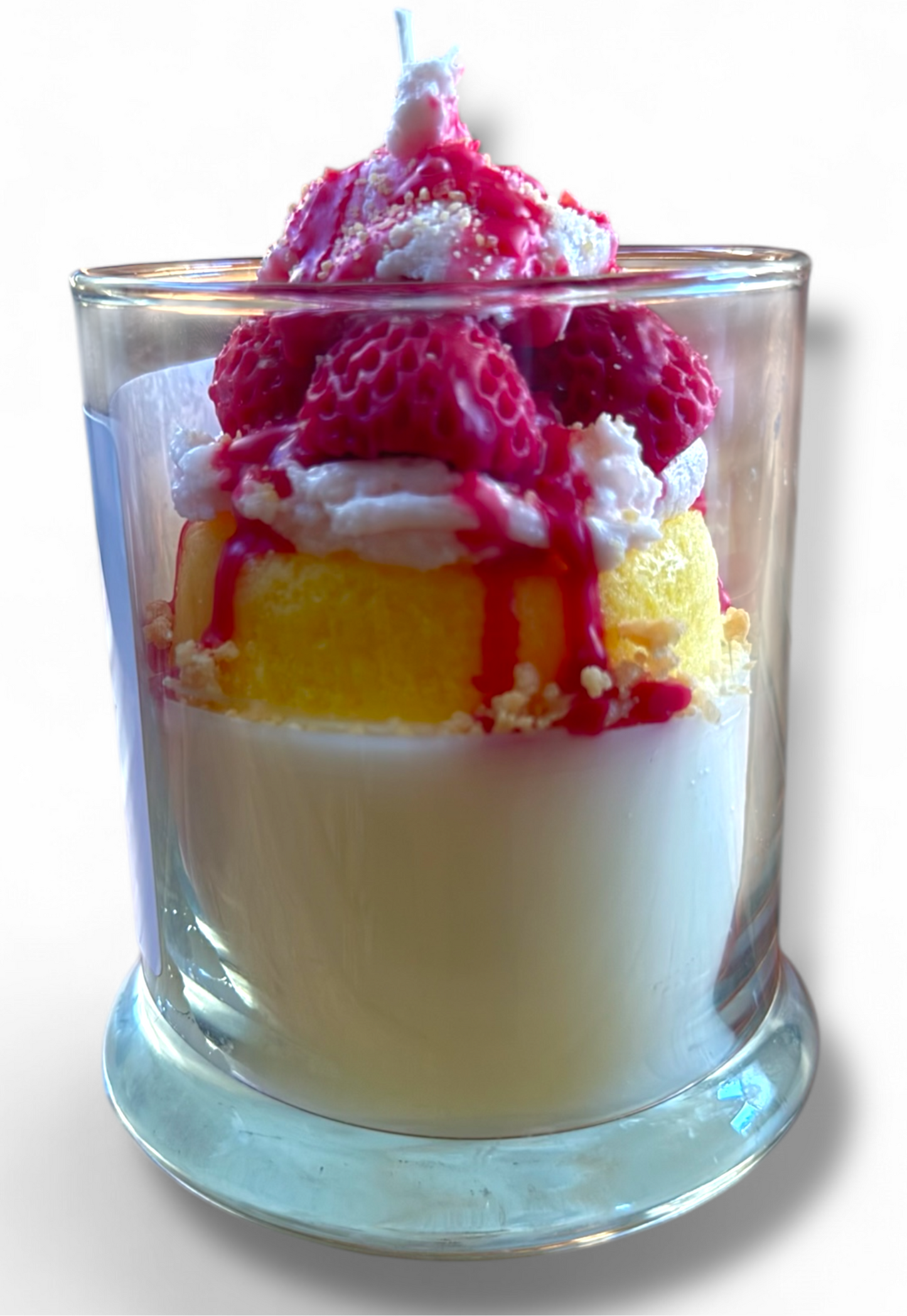 MINI STRAWBERRY SHORTCAKE CANDLE