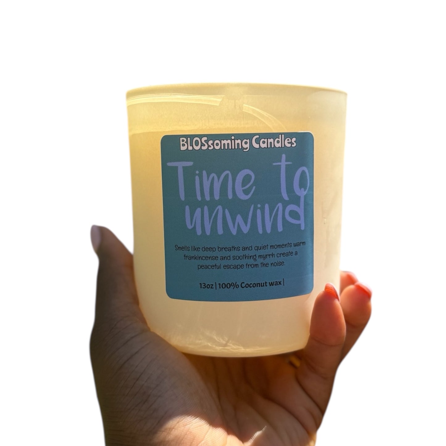 TIME TO UNWIND CANDLE