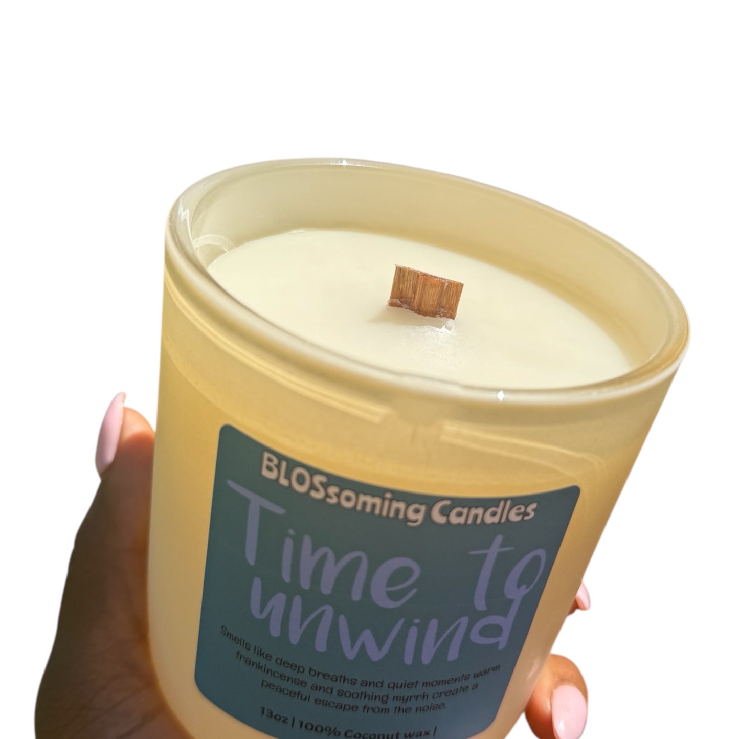 TIME TO UNWIND CANDLE