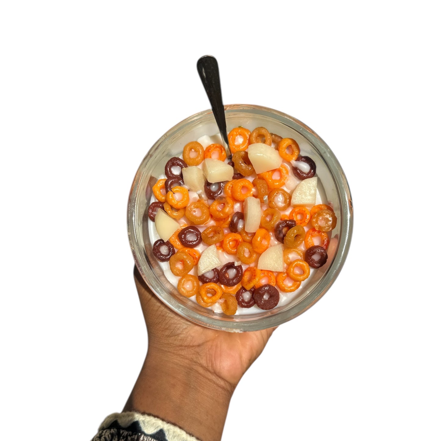 PUMPKIN CHEERIO BOWL CANDLE