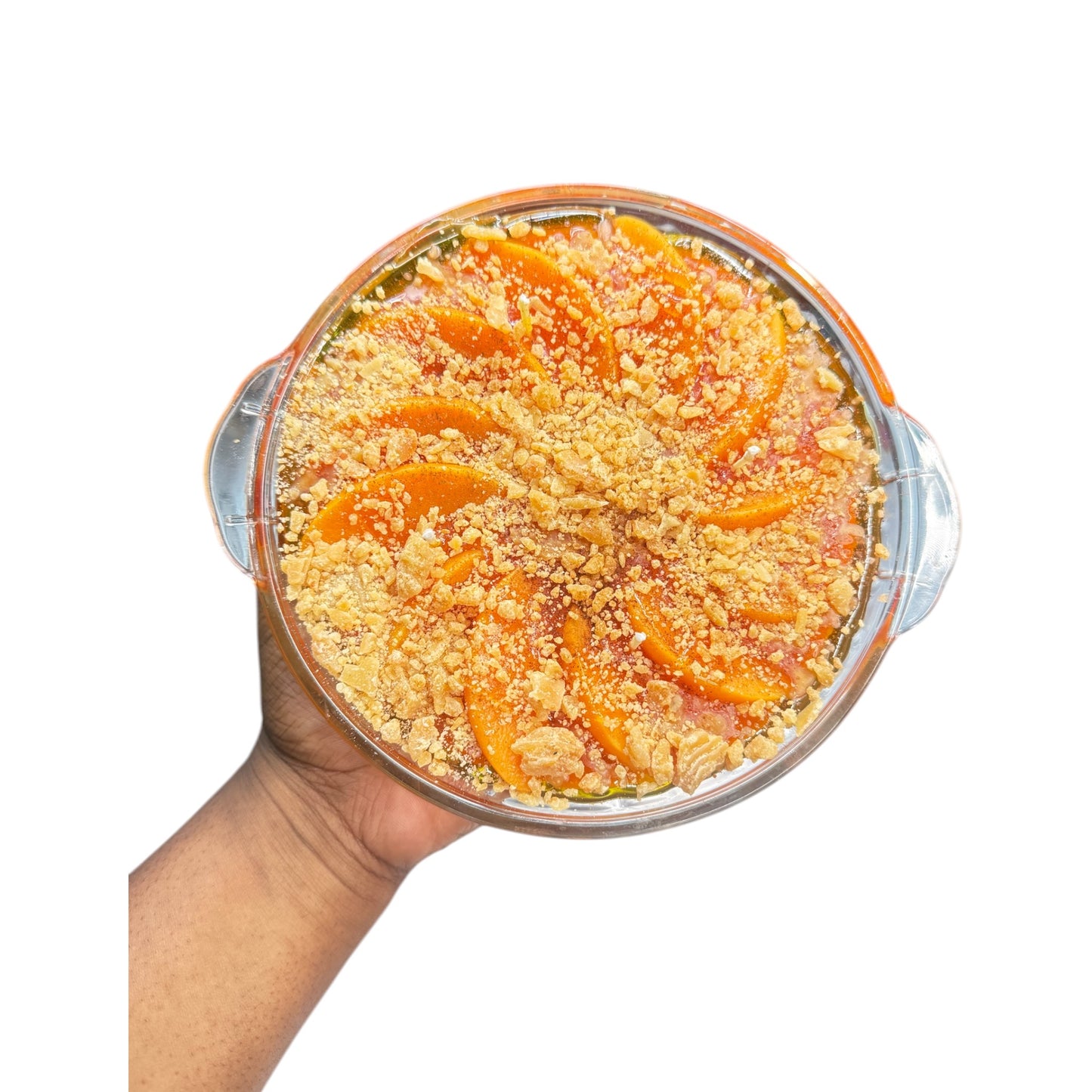 PEACH COBBLER PIE CANDLE