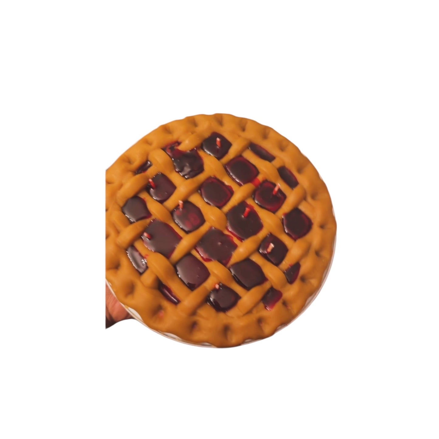 9" CHERRY PIE CANDLE