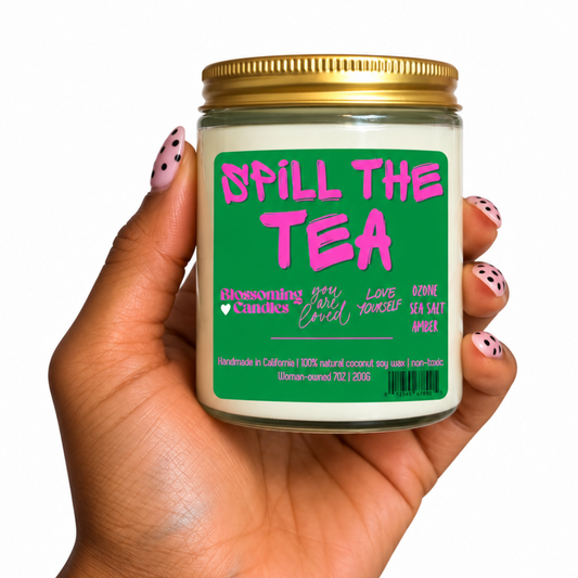 SPILL THE TEA 7OZ CANDLE