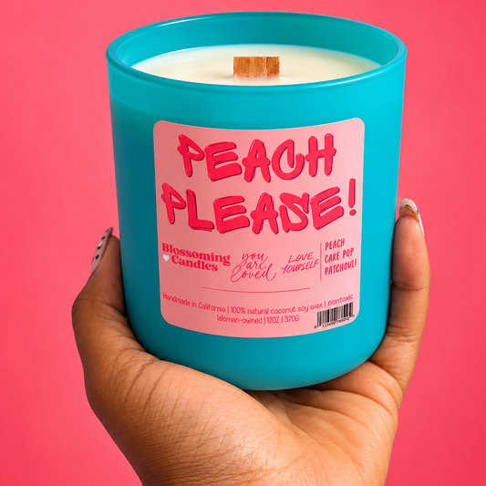 PEACH PLEASE! 13OZ CANDLE
