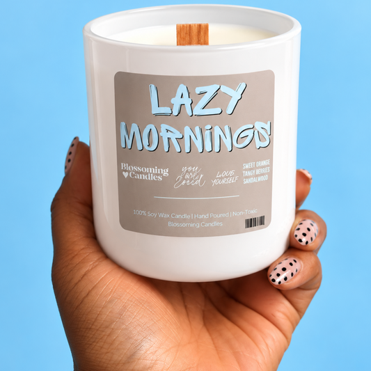 LAZY MORNINGS 13OZ CANDLE