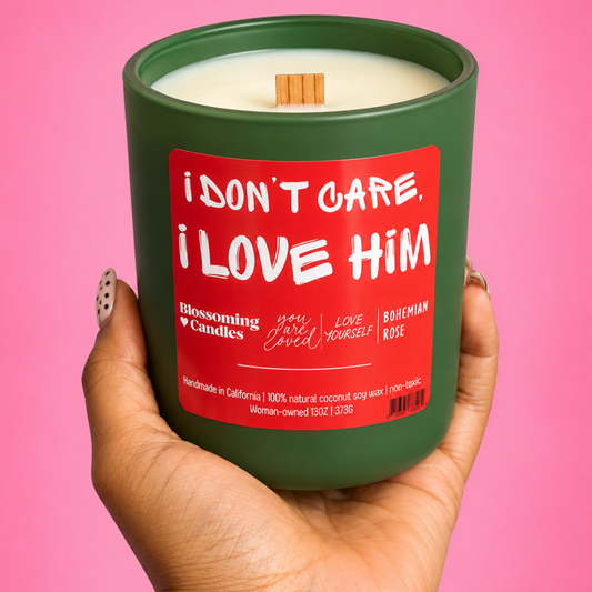 IDC I LOVE HIM 13OZ CANDLE