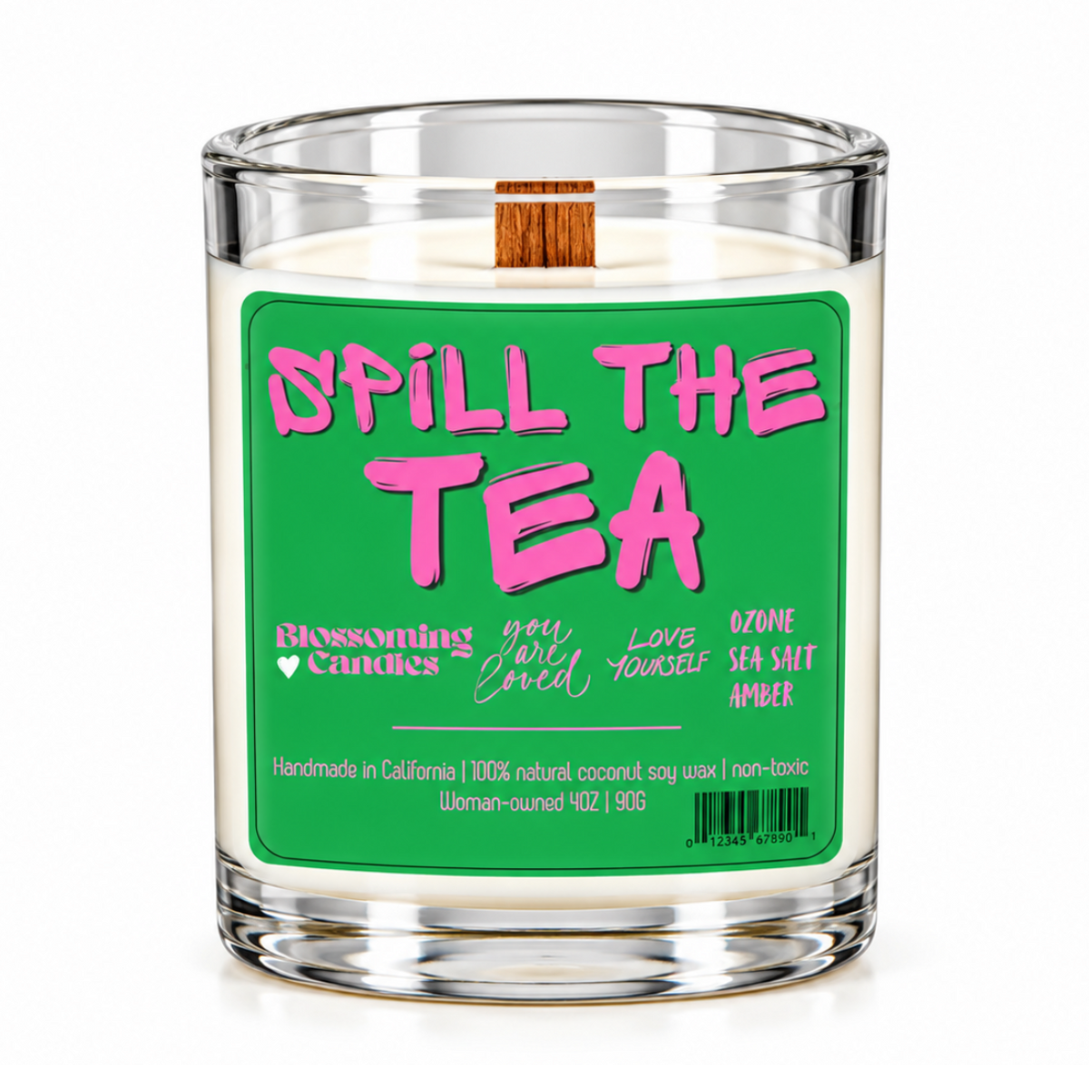 SPILL THE TEA 4OZ CANDLE