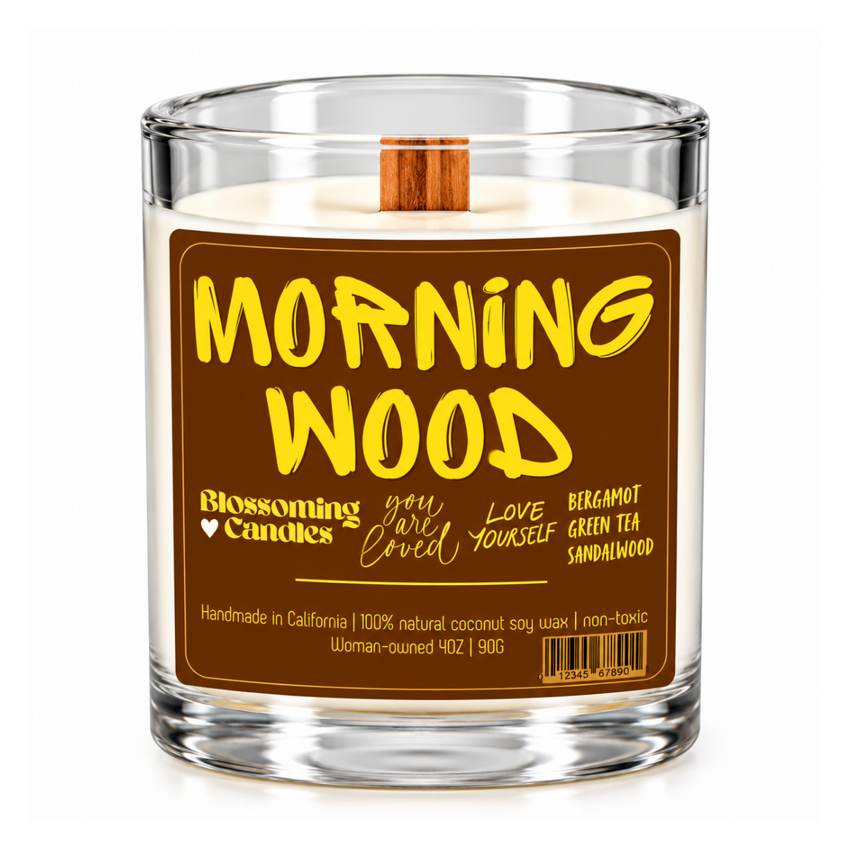 MORNING WOOD 4OZ CANDLE