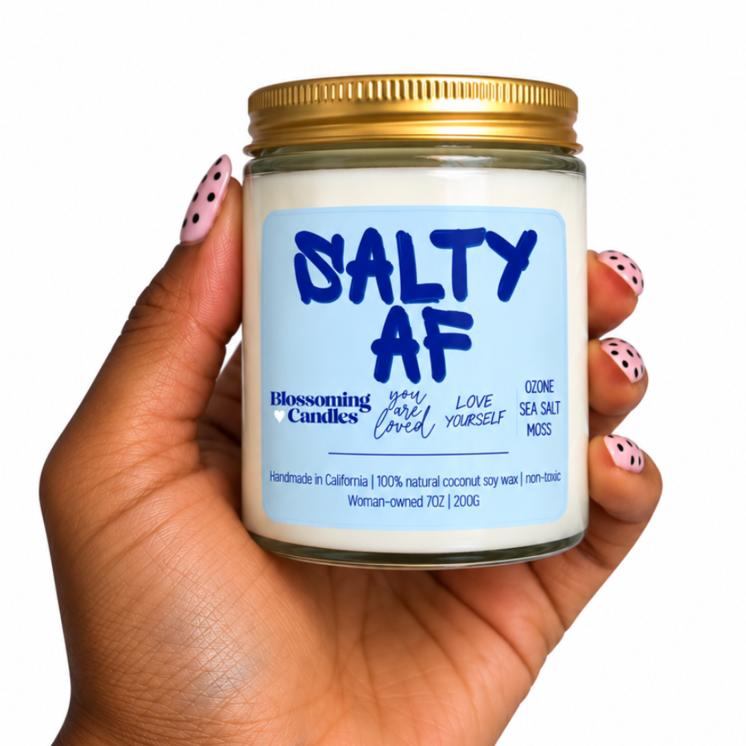 SALTY AF 7OZ CANDLE