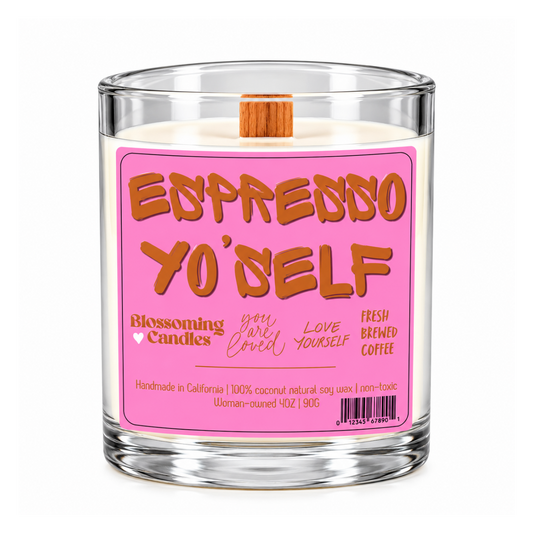 ESPRESSO YO'SELF 4OZ CANDLE