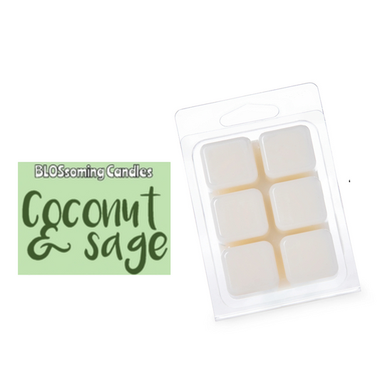 COCONUT & SAGE WAX MELTS