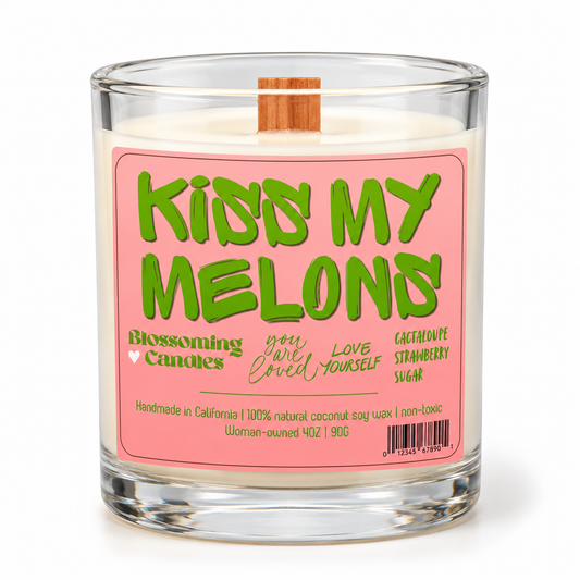 KISS MY MELONS 4OZ CANDLE