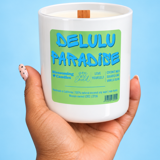 DELULU PARADISE 13OZ CANDLE