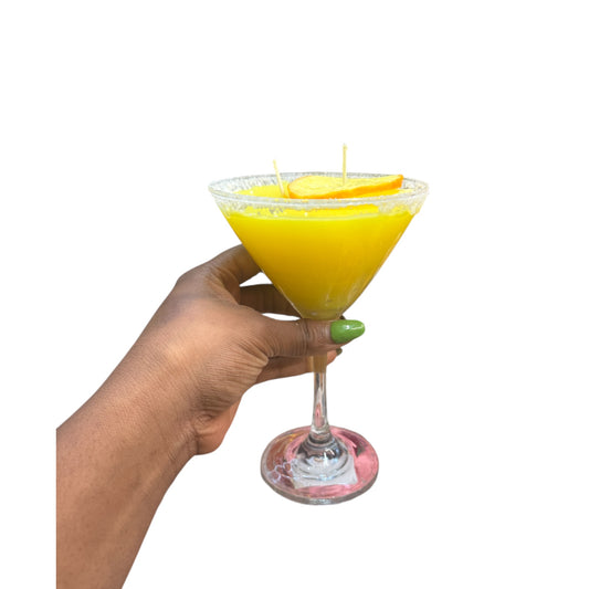 LEMON DROP MARTINI CANDLE