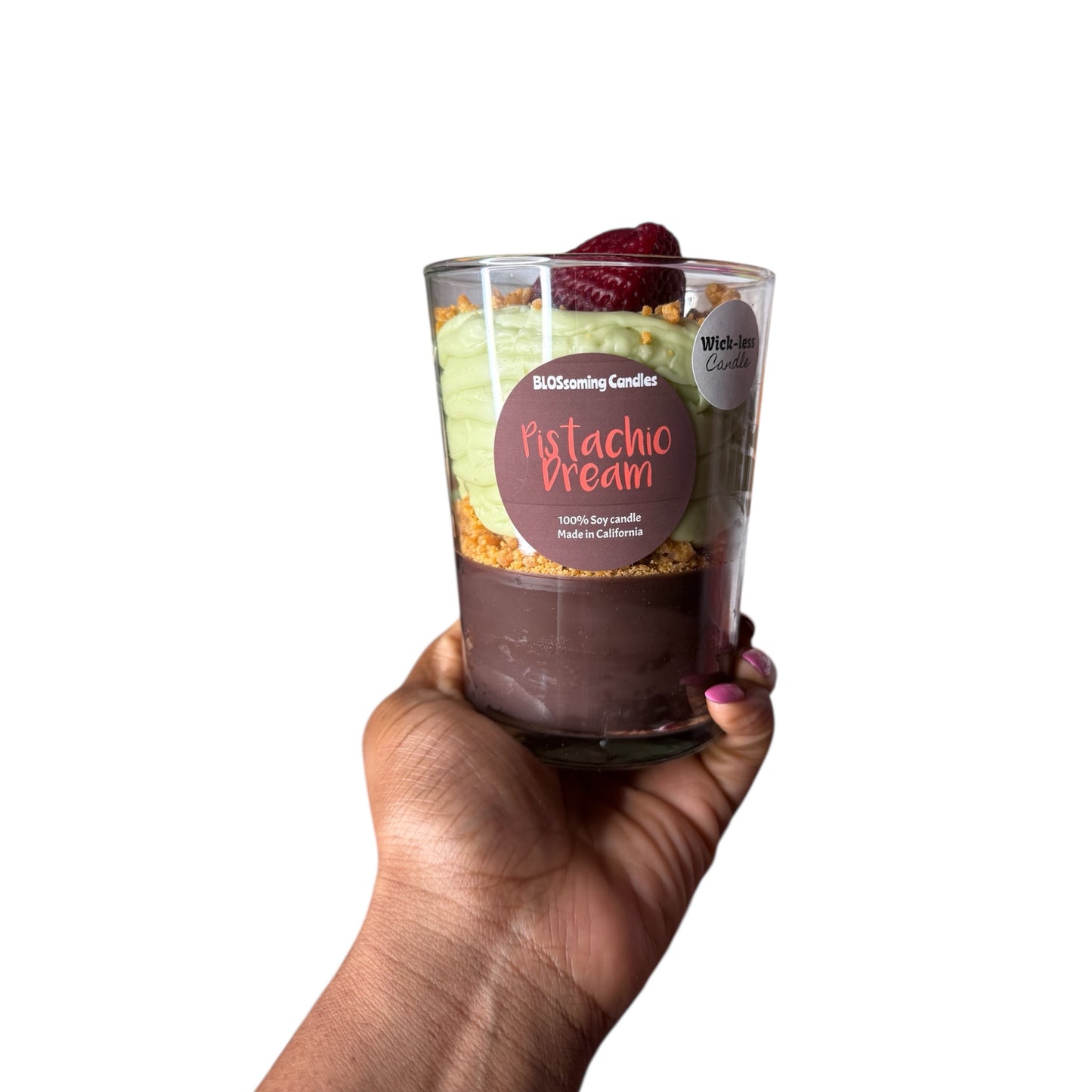 (WICKLESS) PISTACHIO DREAM CANDLE