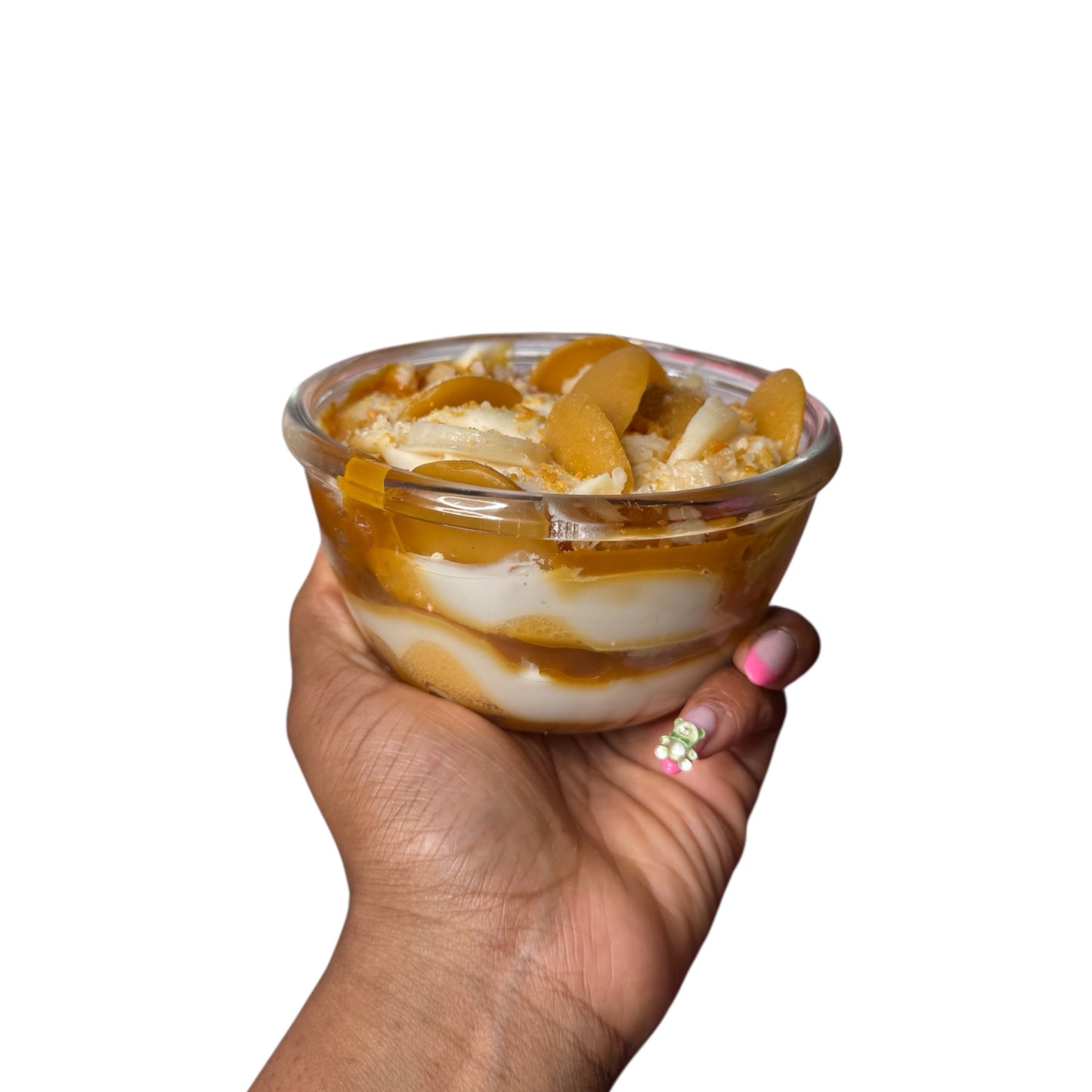 (WICKLESS) MINI BANANA PUDDING BOWL CANDLE