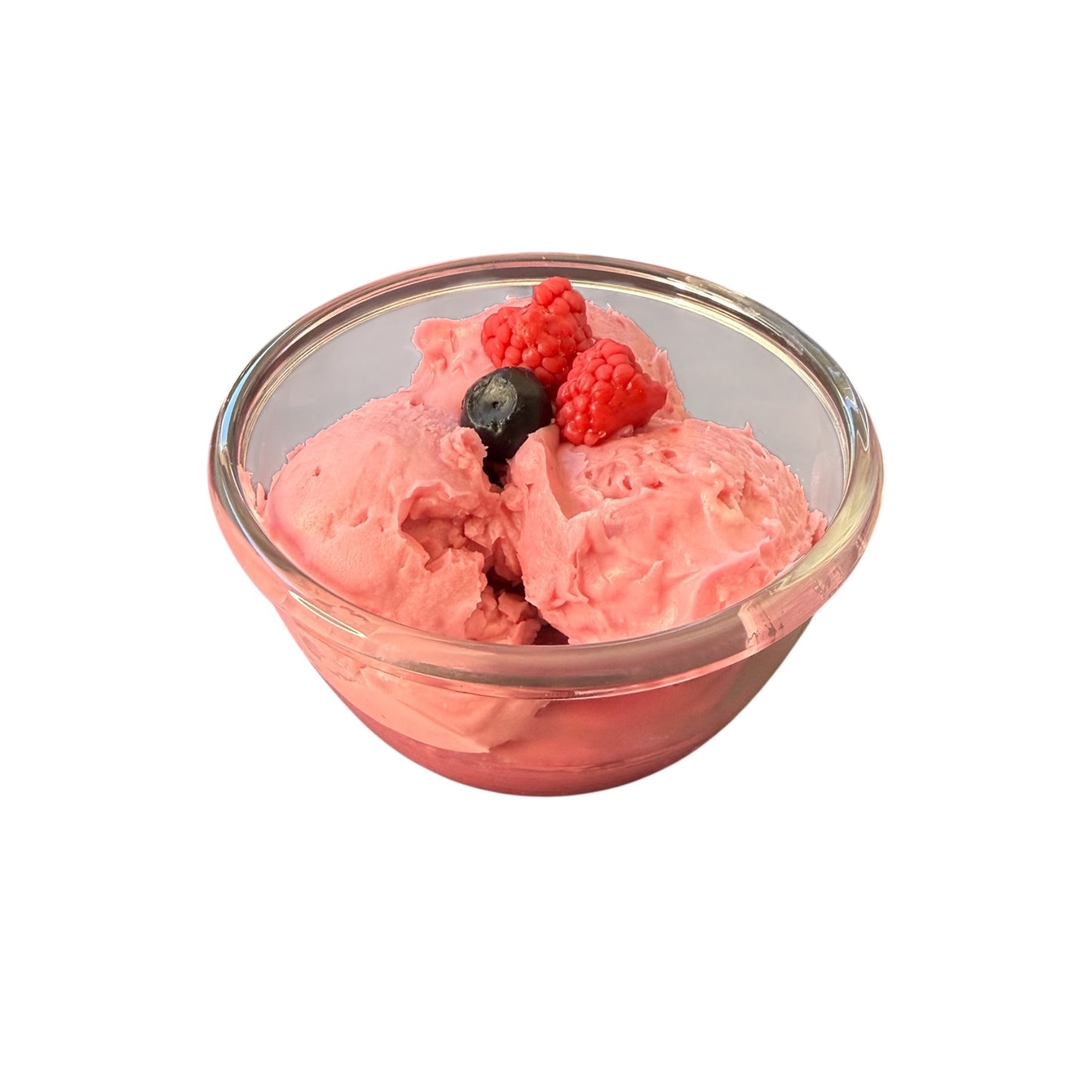 (WICK-LESS) RASPBERRY & BLUEBERRY ICE CREAM CANDLE