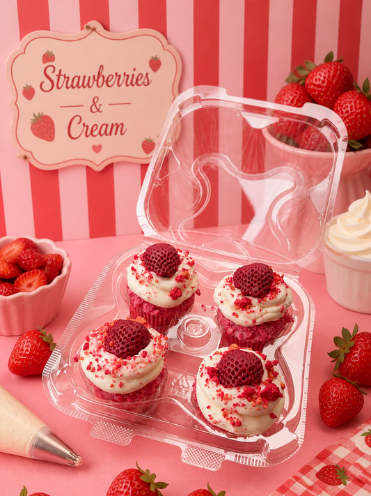 STRAWBERRY CUPCAKE WAX MELTS