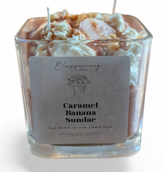 CARAMEL BANANA SUNDAE CANDLE