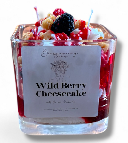 WILD BERRY CHEESECAKE CANDLE