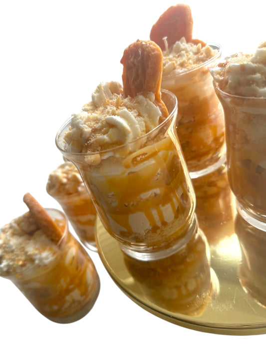 VANILLA CARAMEL SUNDAE CANDLE