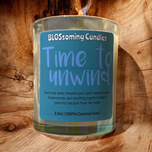 MINI TIME TO UNWIND CANDLE