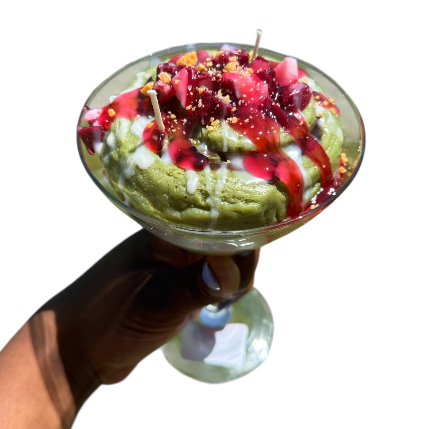 STAWBERRY MATCHA CINNAMON ROLL CANDLE