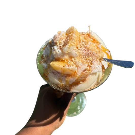 APPLE PIE ICE CREAM CANDLE