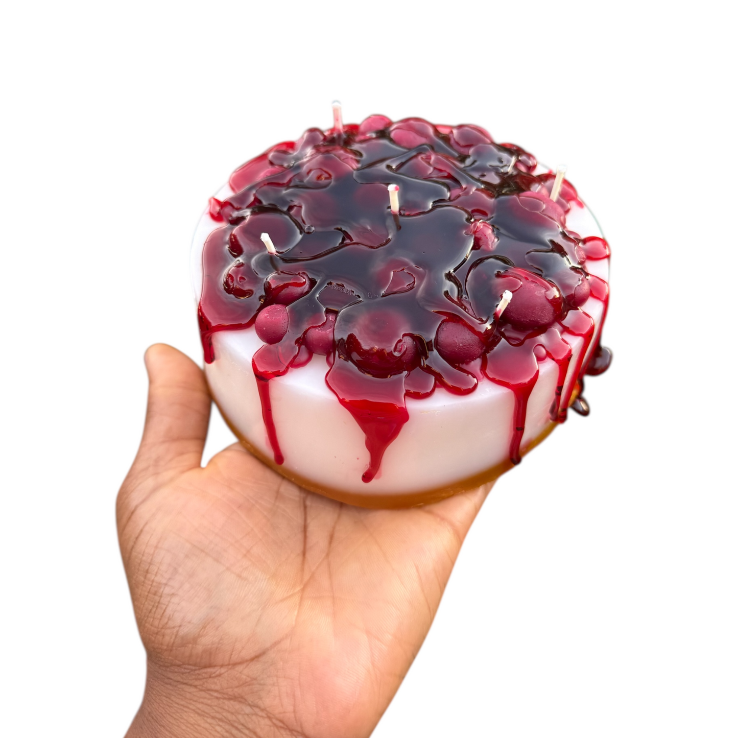 CRANBERRY CHEESECAKE CANDLE