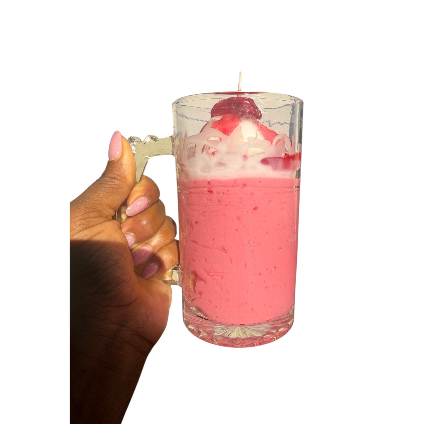 STRAWBERRY MILKSHAKE CANDLE