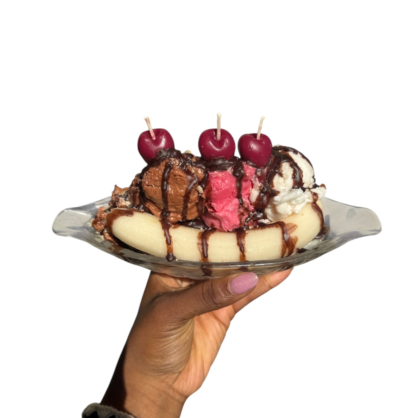 BANANA SPLIT CANDLE