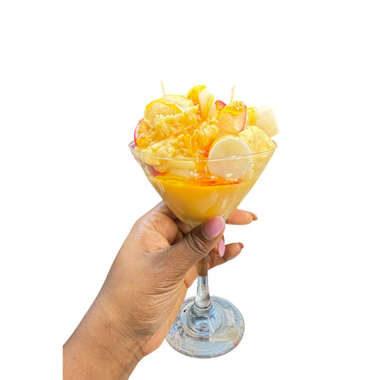 BANANA PEACH SUNDAE CANDLE