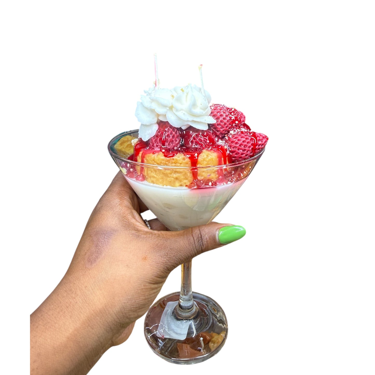 STRAWBERRY SHORTCAKE BOUJEE DESSERT CANDLE