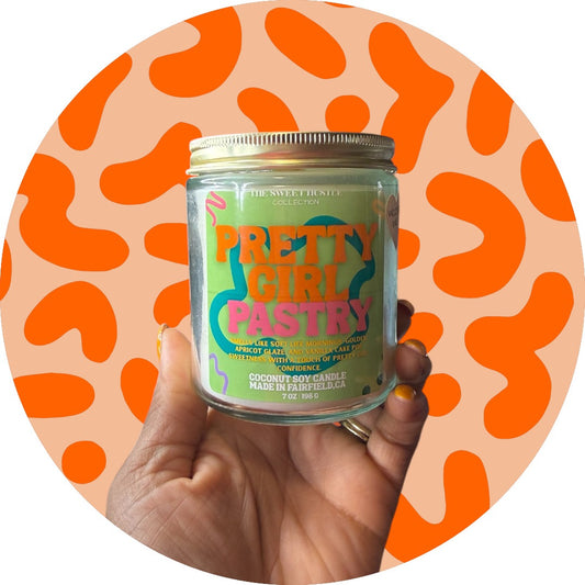 MINI PRETTY GIRL PASTRY CANDLE