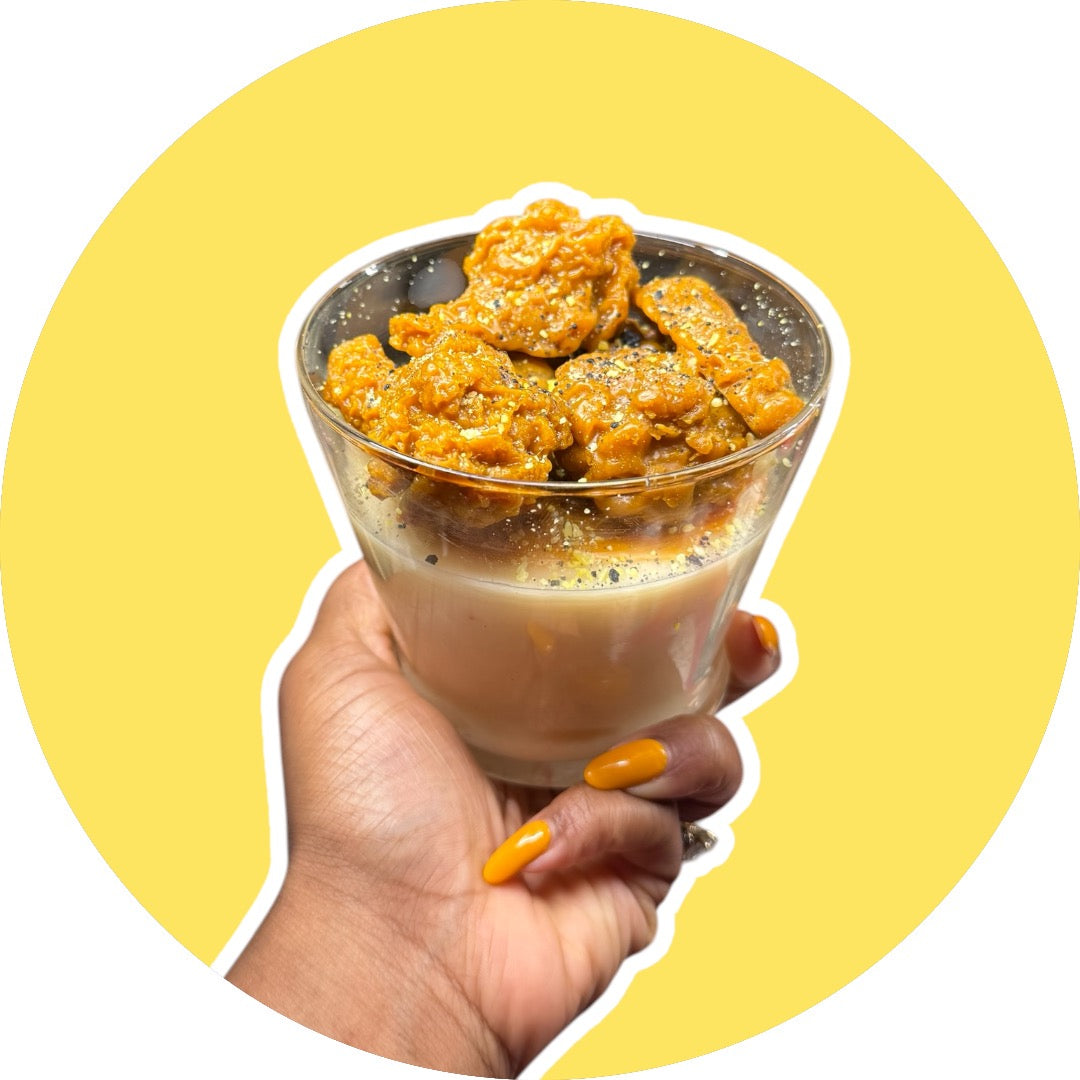 (WICKLESS) LEMON PEEPER WINGS CANDLE