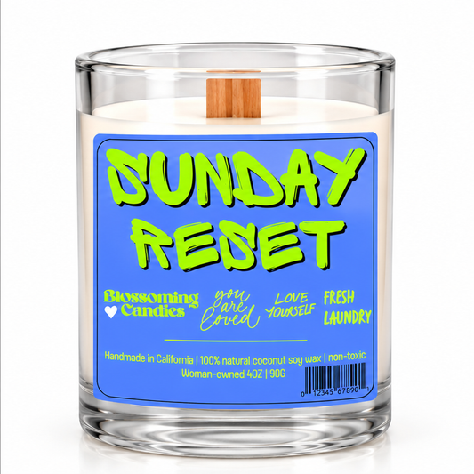 SUNDAY RESET 4OZ CANDLE